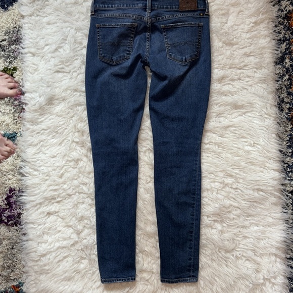 Lucky🍀Brand Low Rise Lolita Skinny Jeans, Size 0/25 - Picture 6 of 16